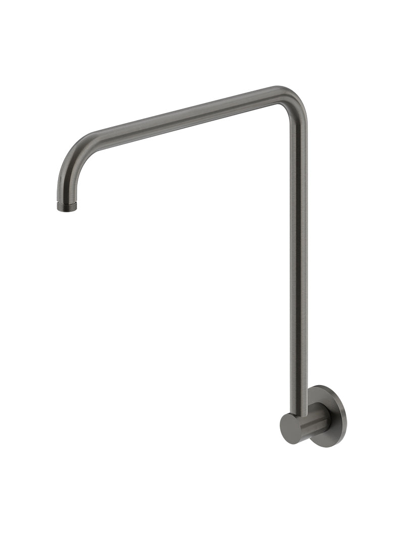 High Rise Shower Arm - Shadow Gunmetal