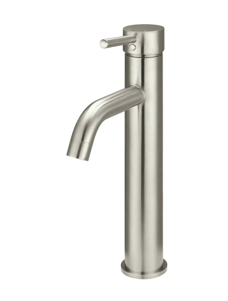 Meir Round Basin Standard or Tall Curved Mixer