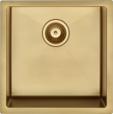 Lavello Kitchen Sink - Single Bowl 380 x 440 - PVD Brushed Bronze Gold