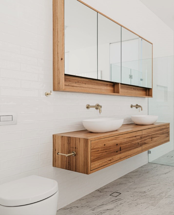 Round Toilet Roll Holder - PVD Tiger Bronze