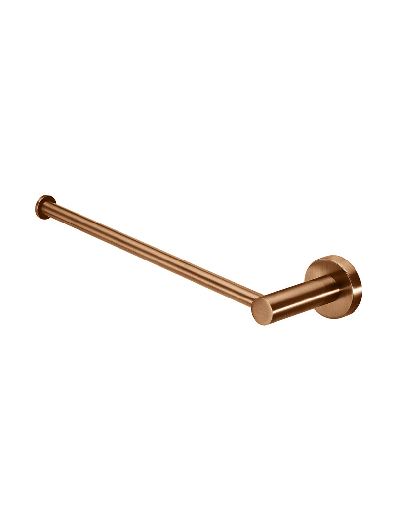 Round Guest Towel Rail - Lustre Bronze