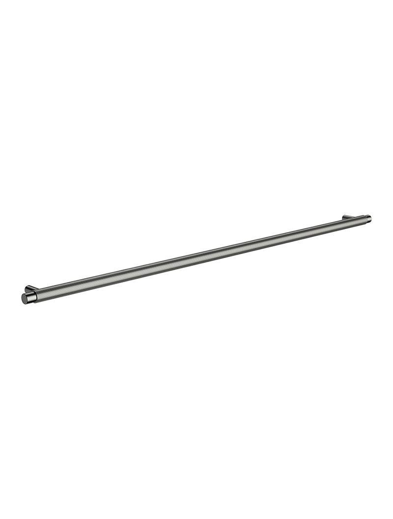 Öppen Round Pull 520mm Cabinet Handle (Linear Knurled) - Shadow Gunmetal