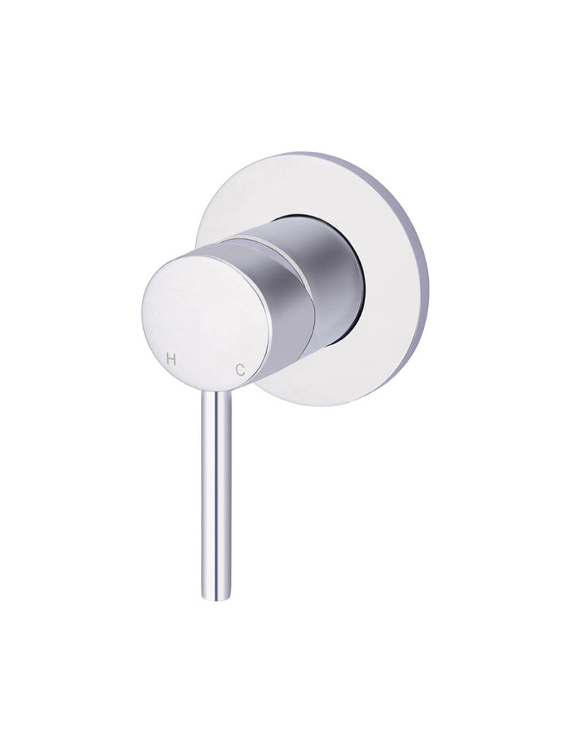 Round Wall Mixer Trim Kit (In-wall Body Not Included) - Polished Chrome