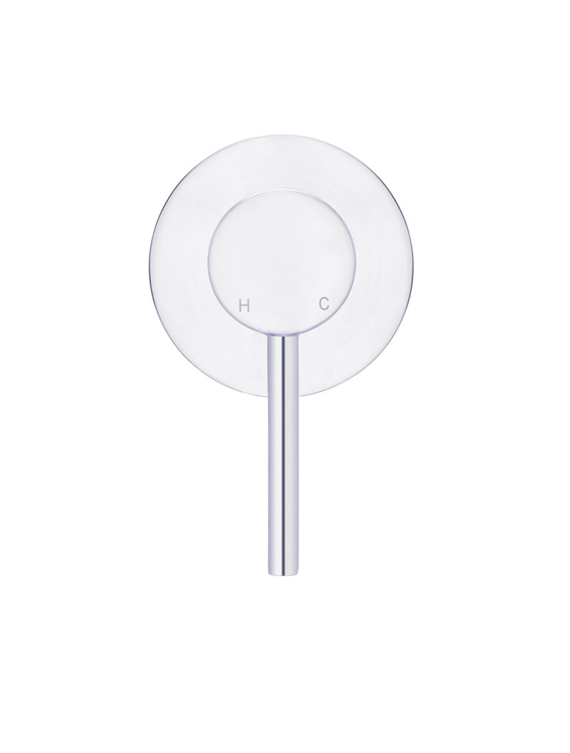 Round Wall Mixer Trim Kit (In-wall Body Not Included) - Polished Chrome