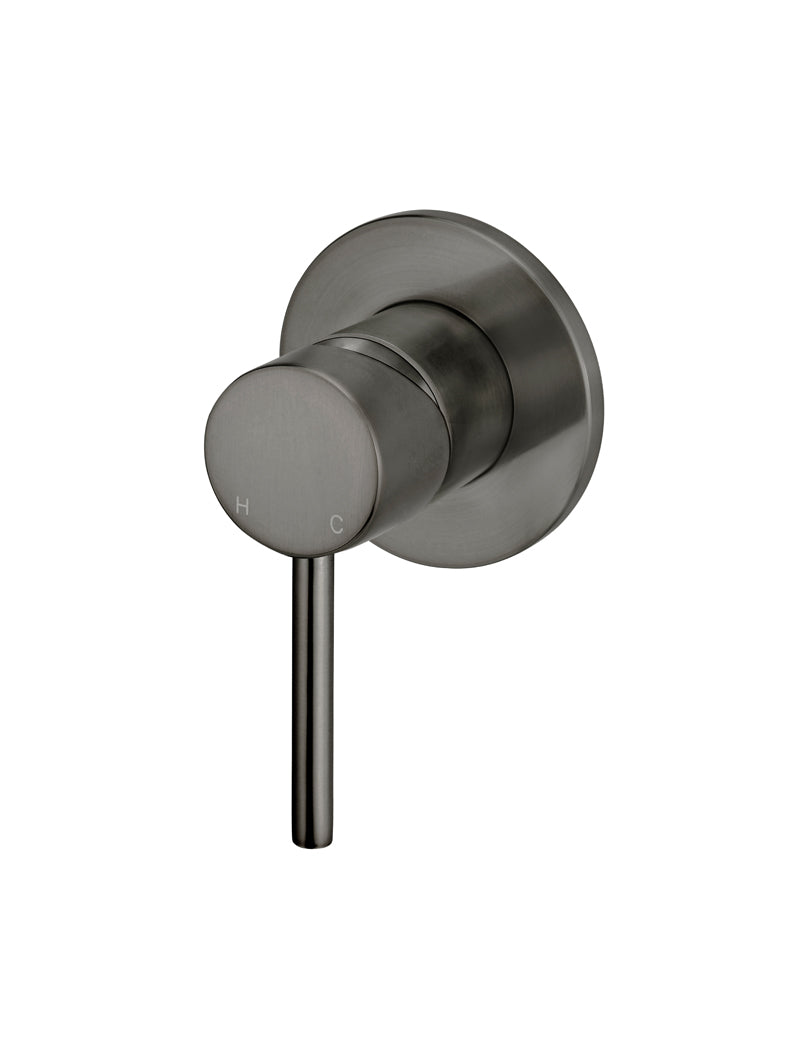 Round Wall Mixer Trim Kit (In-wall Body Not Included) - Shadow Gunmetal