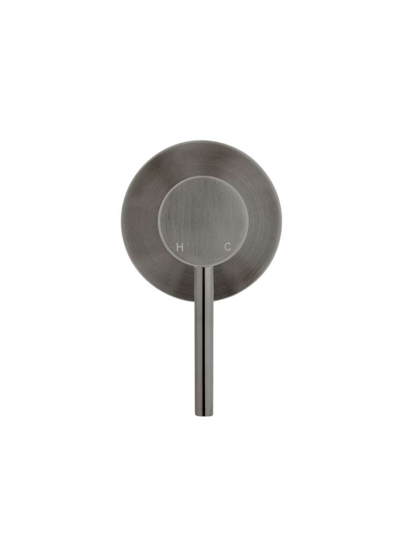 Round Wall Mixer Trim Kit (In-wall Body Not Included) - Shadow Gunmetal