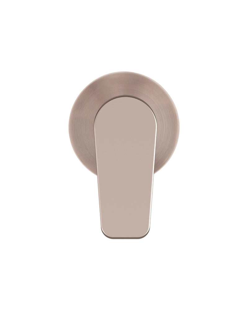 Round Wall Mixer Paddle Handle Trim Kit (In-wall Body Not Included) - Champagne