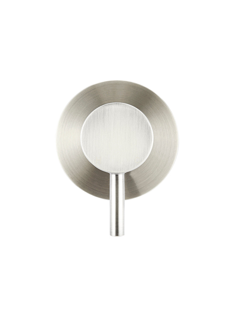 Round Wall Mixer Short Pin–lever Trim Kit (In-wall Body Not Included) - PVD Brushed Nickel