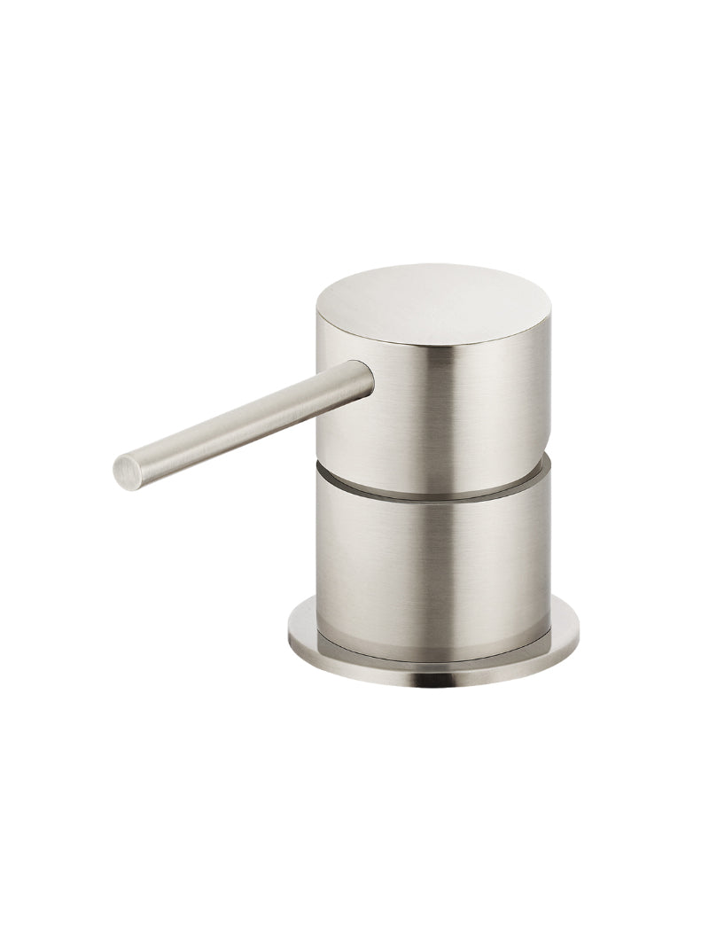 Round Deck Mounted Mixer - PVD Brushed Nickel