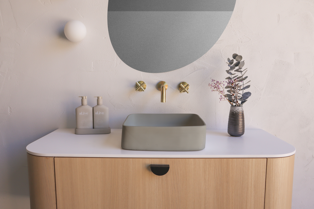 Cast basin - Sky Grey