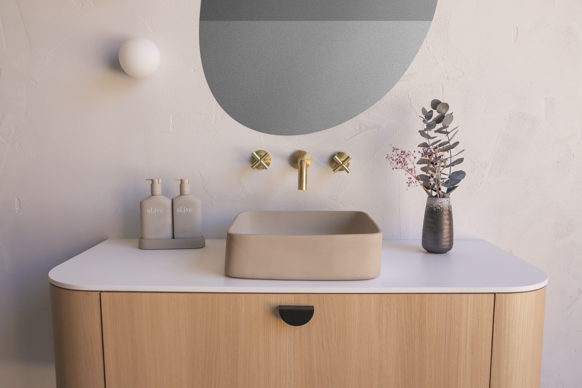 Cast basin - Mushroom