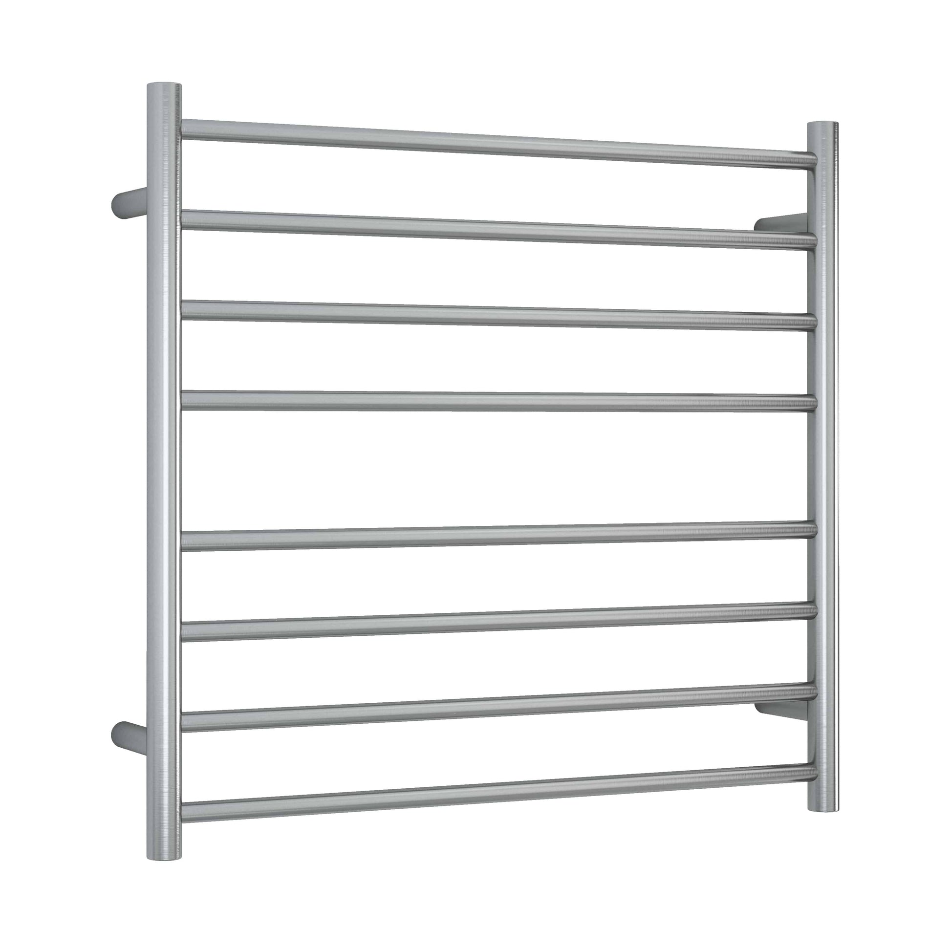 Thermorail Straight/Round 750X700X122Mm 104Watts 8 Bars - Brushed