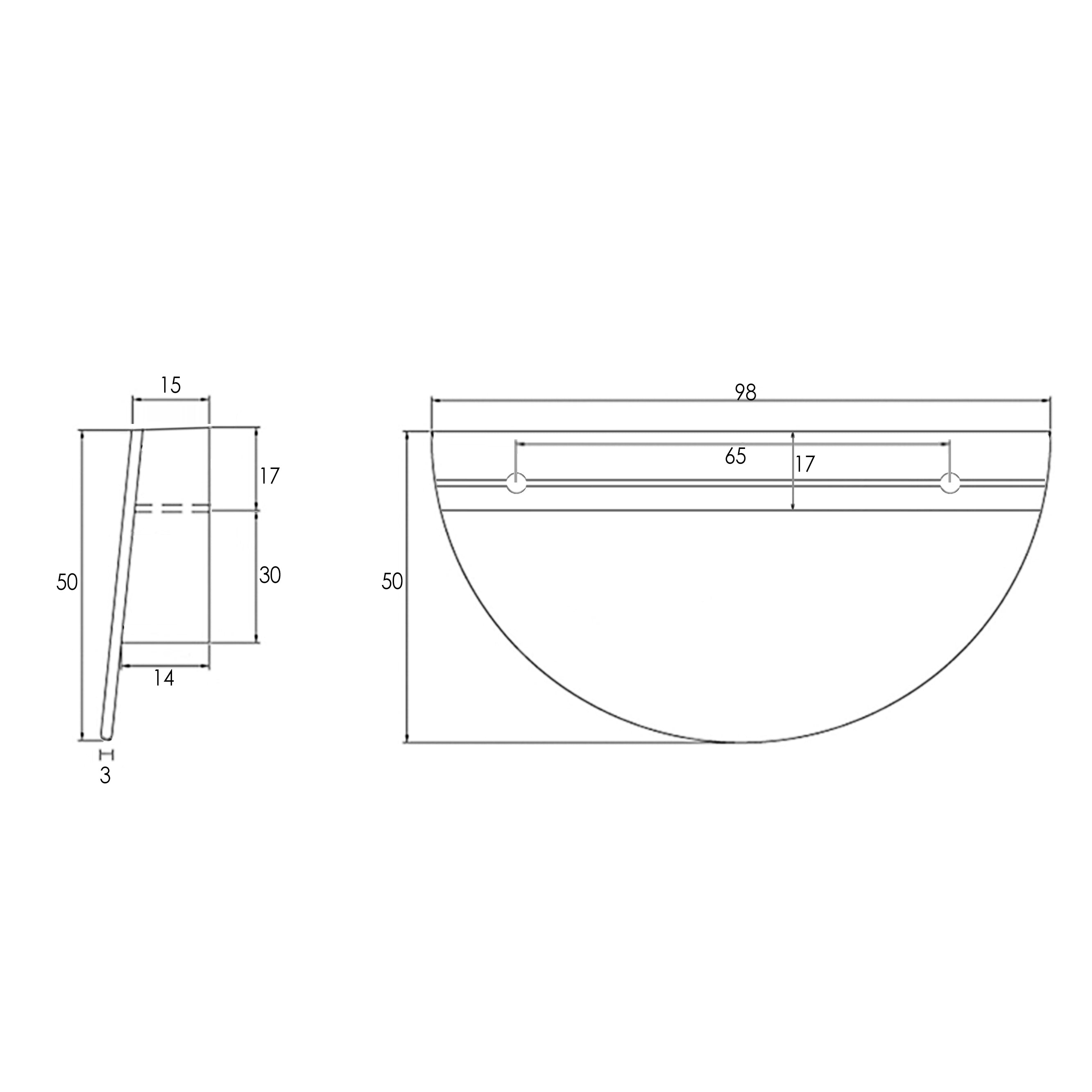 Vanity Handle Chrome for Moonlight and Marlo