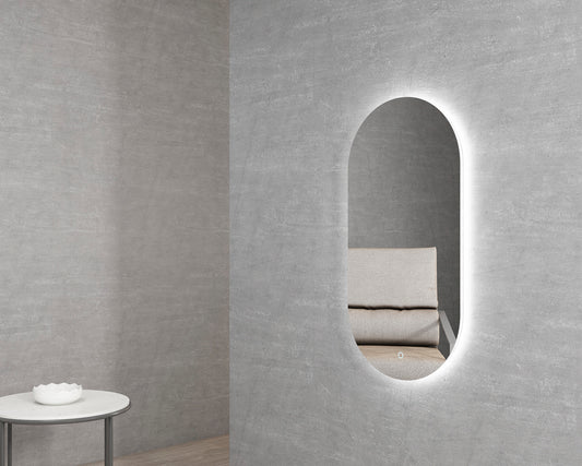 Noosa LED Oval Mirror 900x450mm