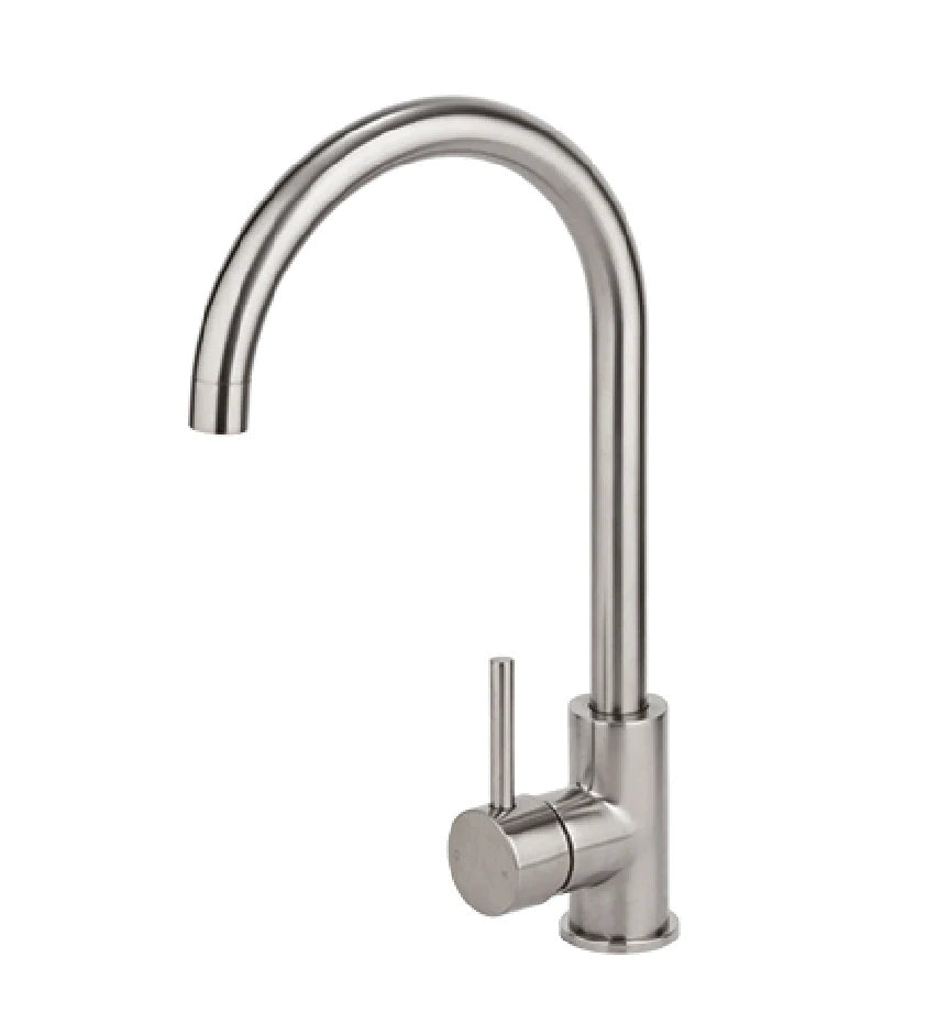 Jess Pin Handle Sink Mixer Brushed Nickel Finish