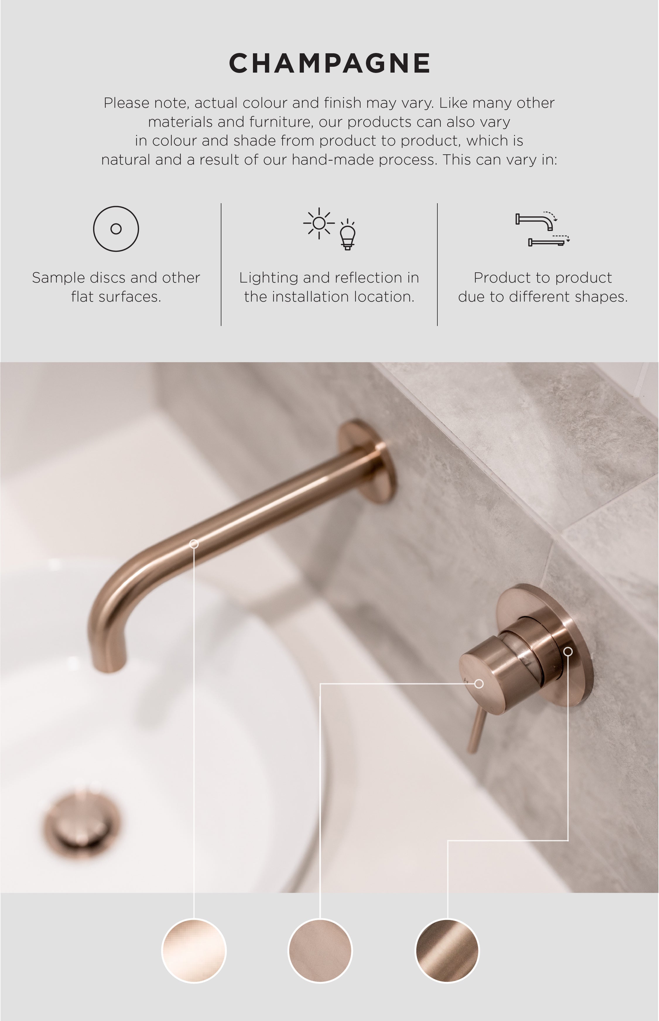 40mm Pop Up Waste - No Overflow / Unslotted - Champagne