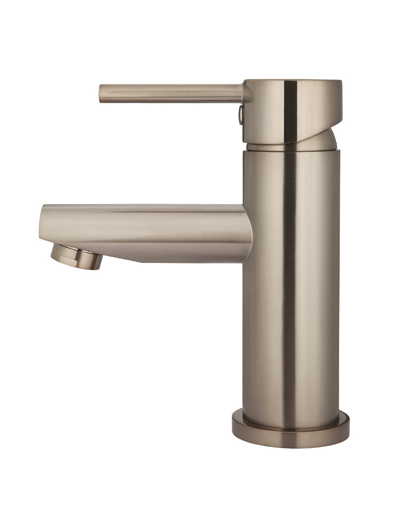 Meir Champagne Round Basin Mixer
