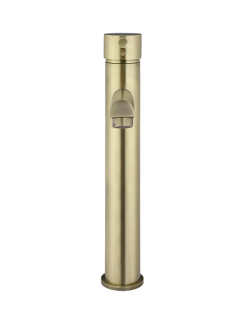 Meir Tiger Bronze Round Tall Basin Mixer