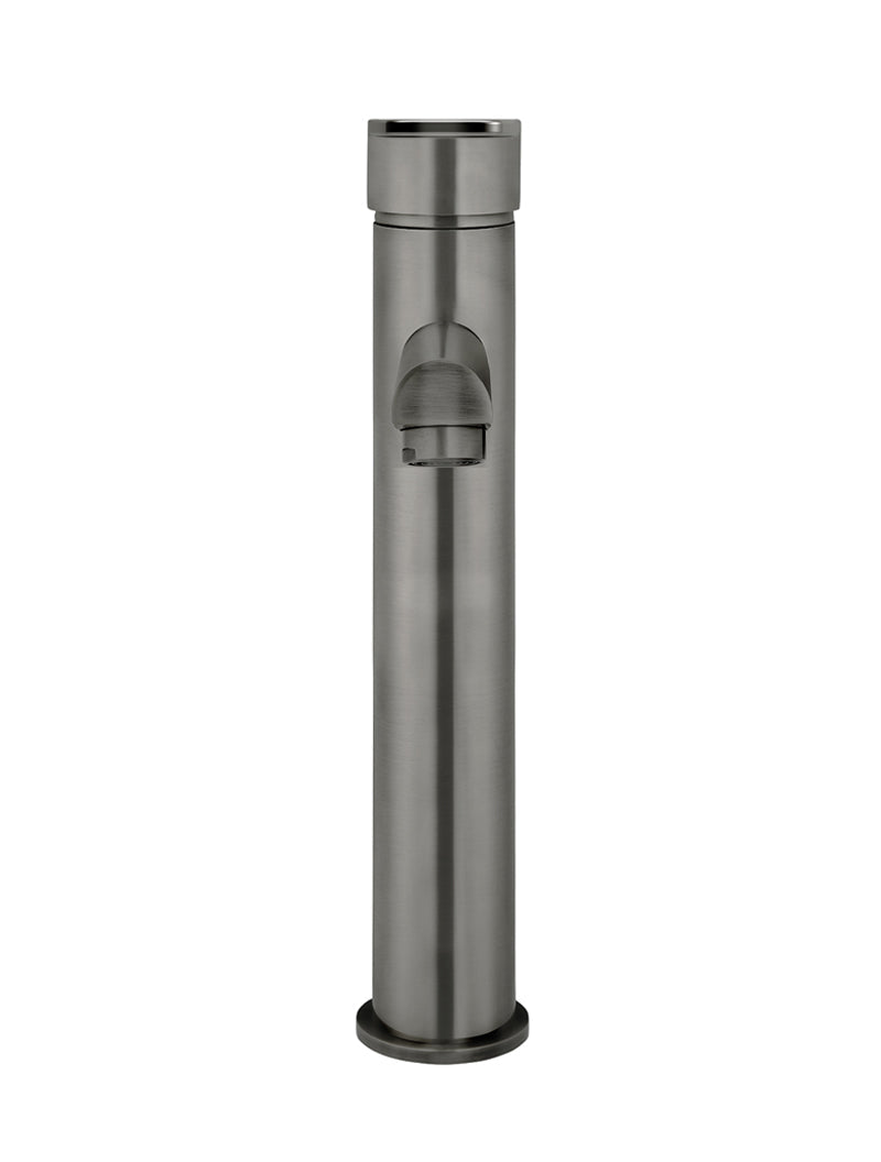 Round Paddle Tall Basin Mixer - Shadow