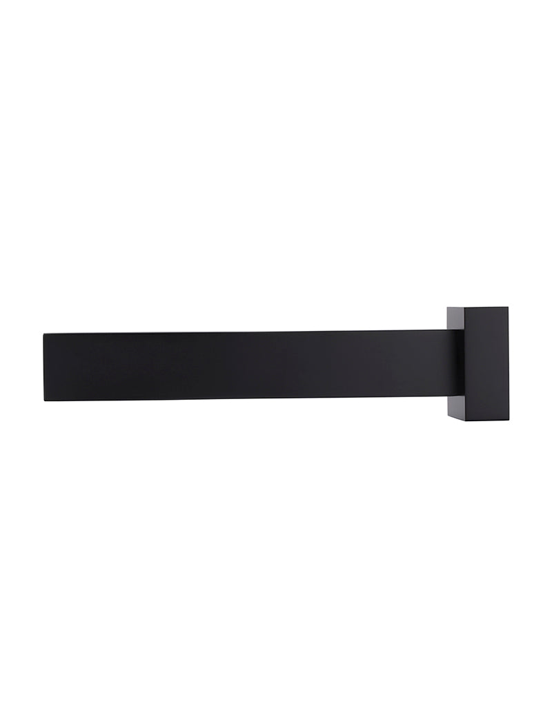 Meir Matte Black Square Wall Spout