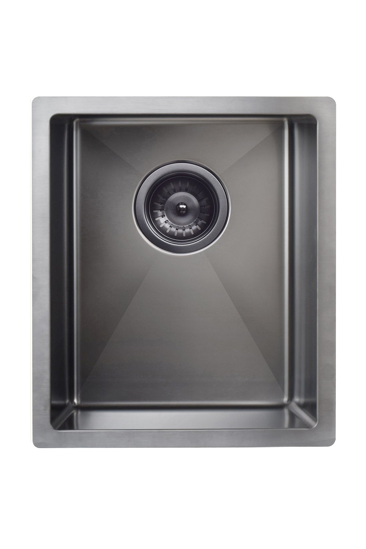 Lavello Kitchen Sink - Single Bowl 380 x 440 - Gunmetal Black