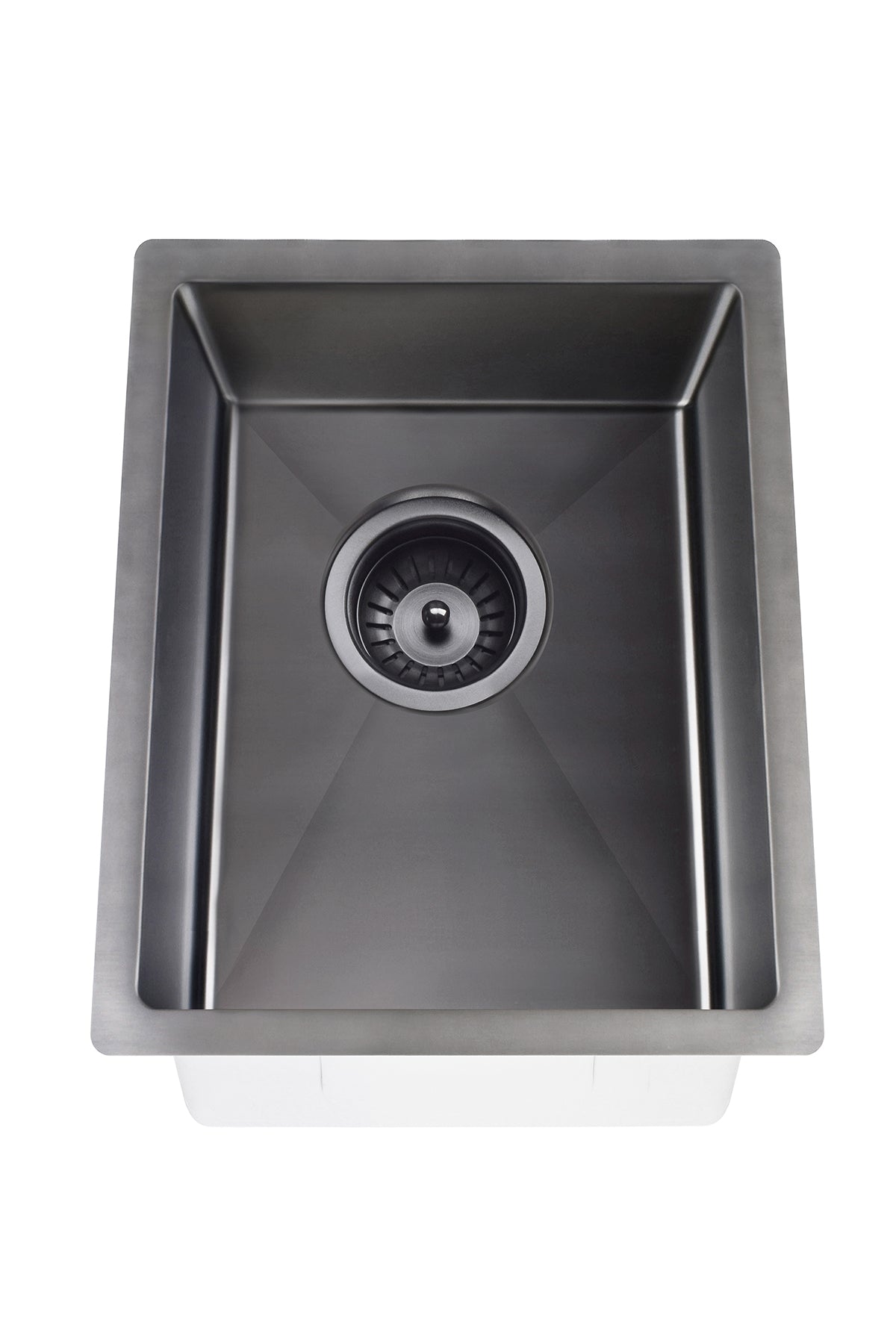 Lavello Kitchen Sink - Single Bowl 380 x 440 - Gunmetal Black