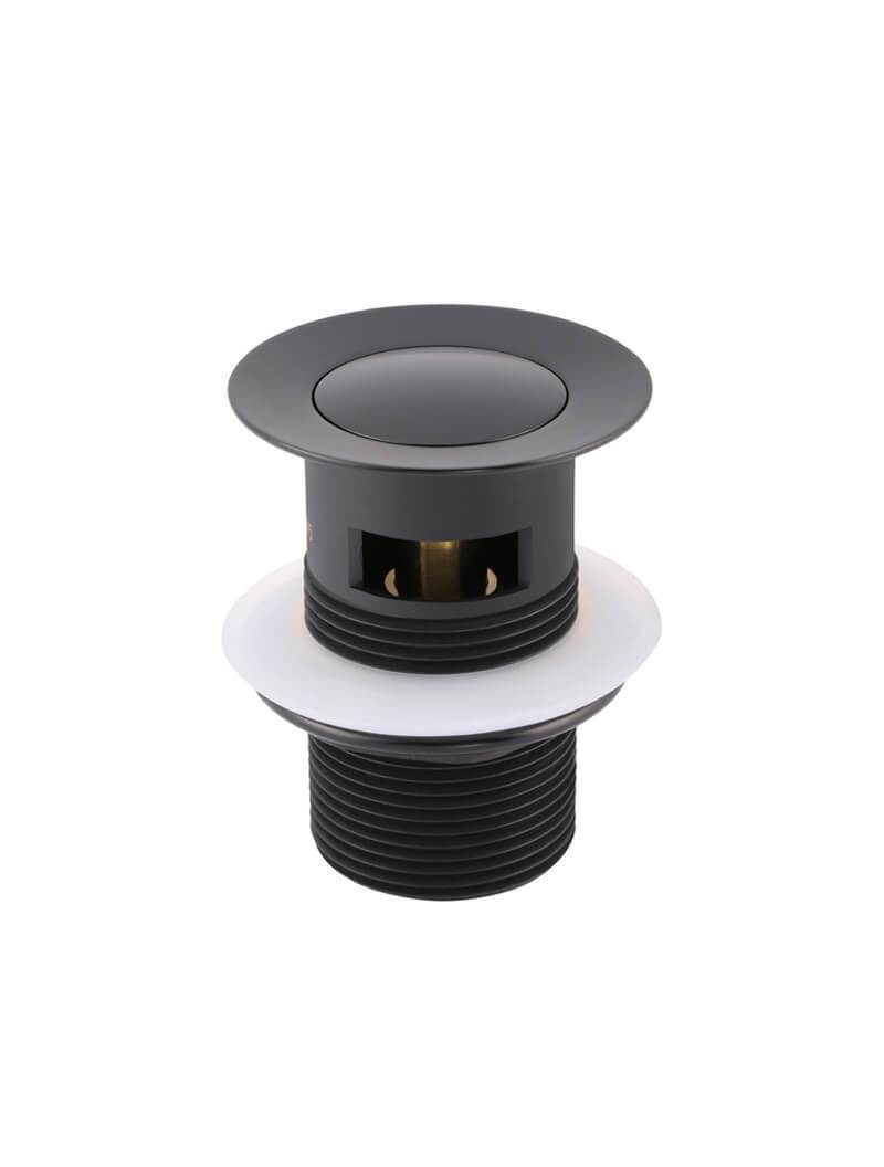 Meir 32mm Basin Pop-Up Waste with Overflow - Matte Black