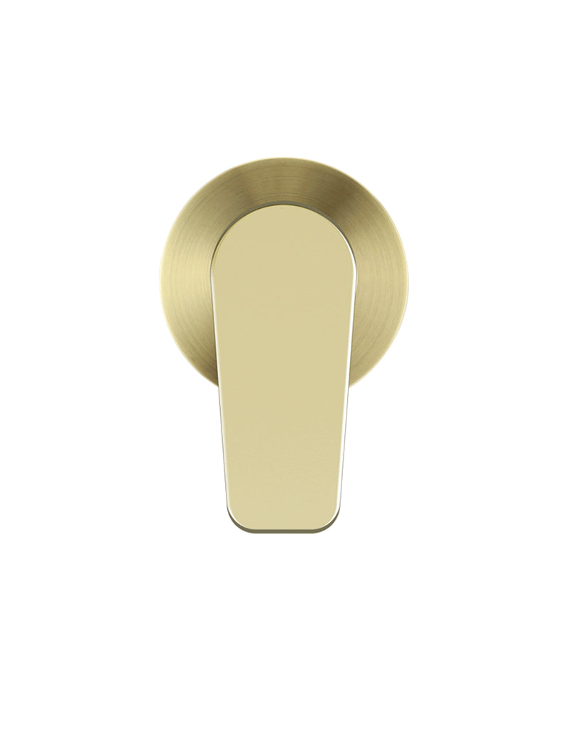 Round Paddle Wall Mixer - PVD Tiger Bronze