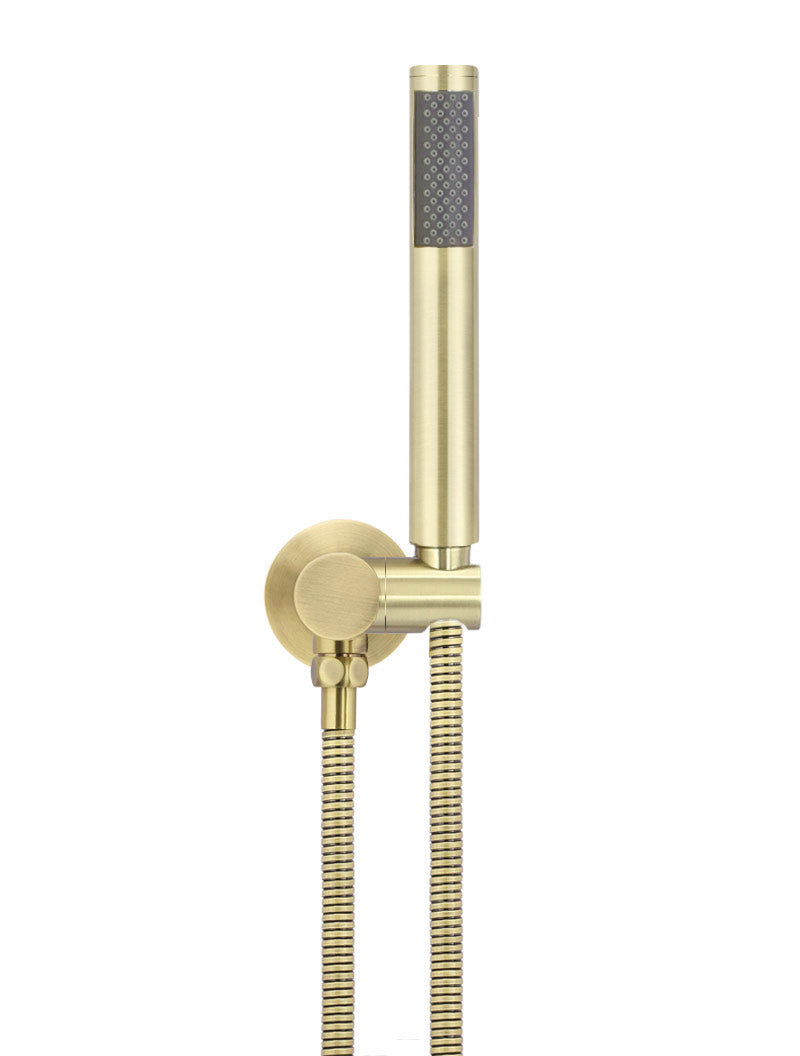 Meir Tiger Bronze Round Hand Shower on Bracket