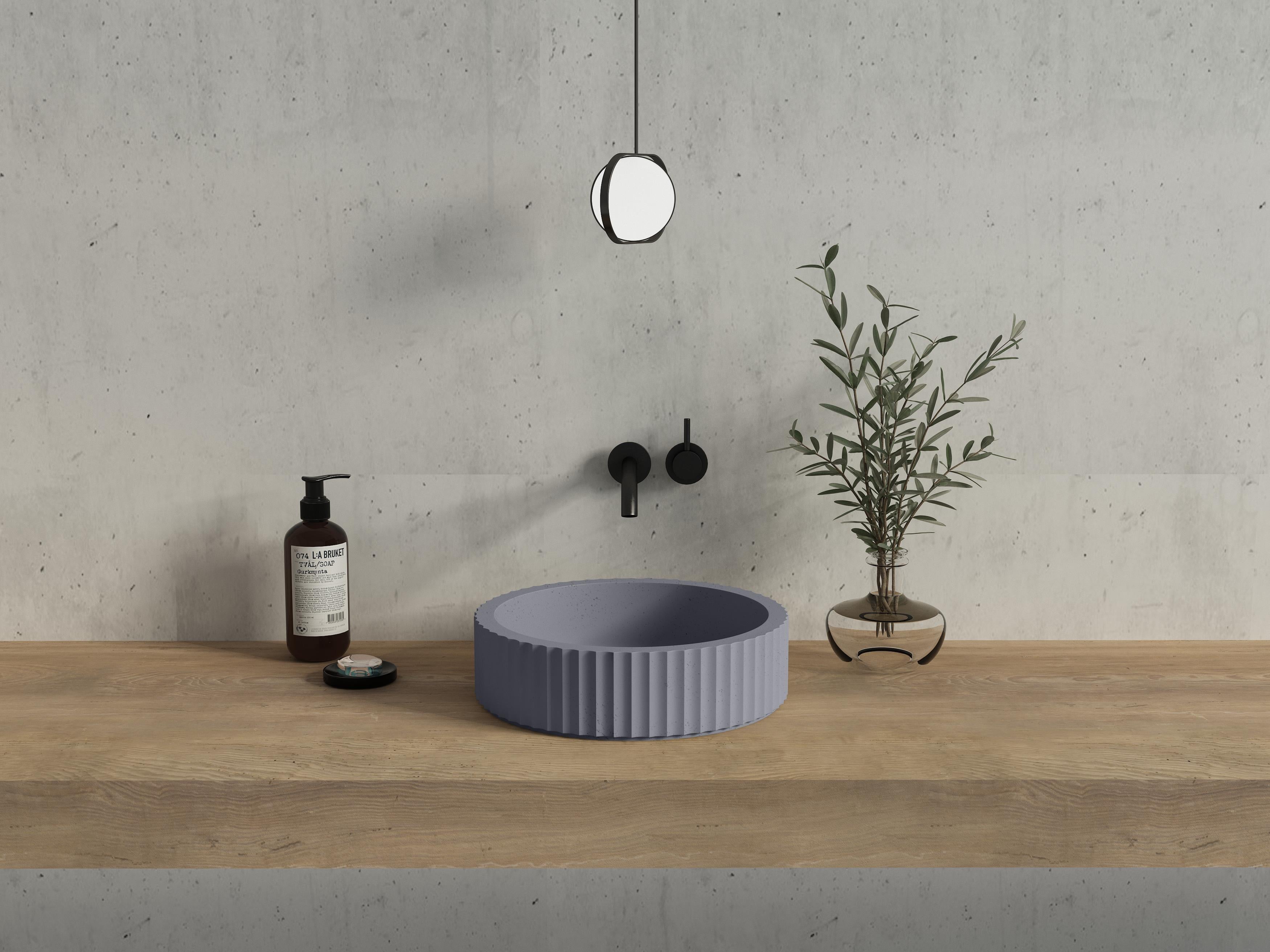 Piaza Artificial Stone Basin