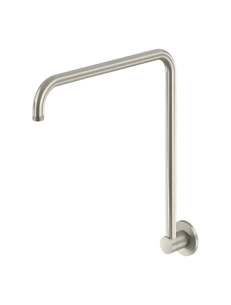 High Rise Shower Arm - PVD Brushed Nickel