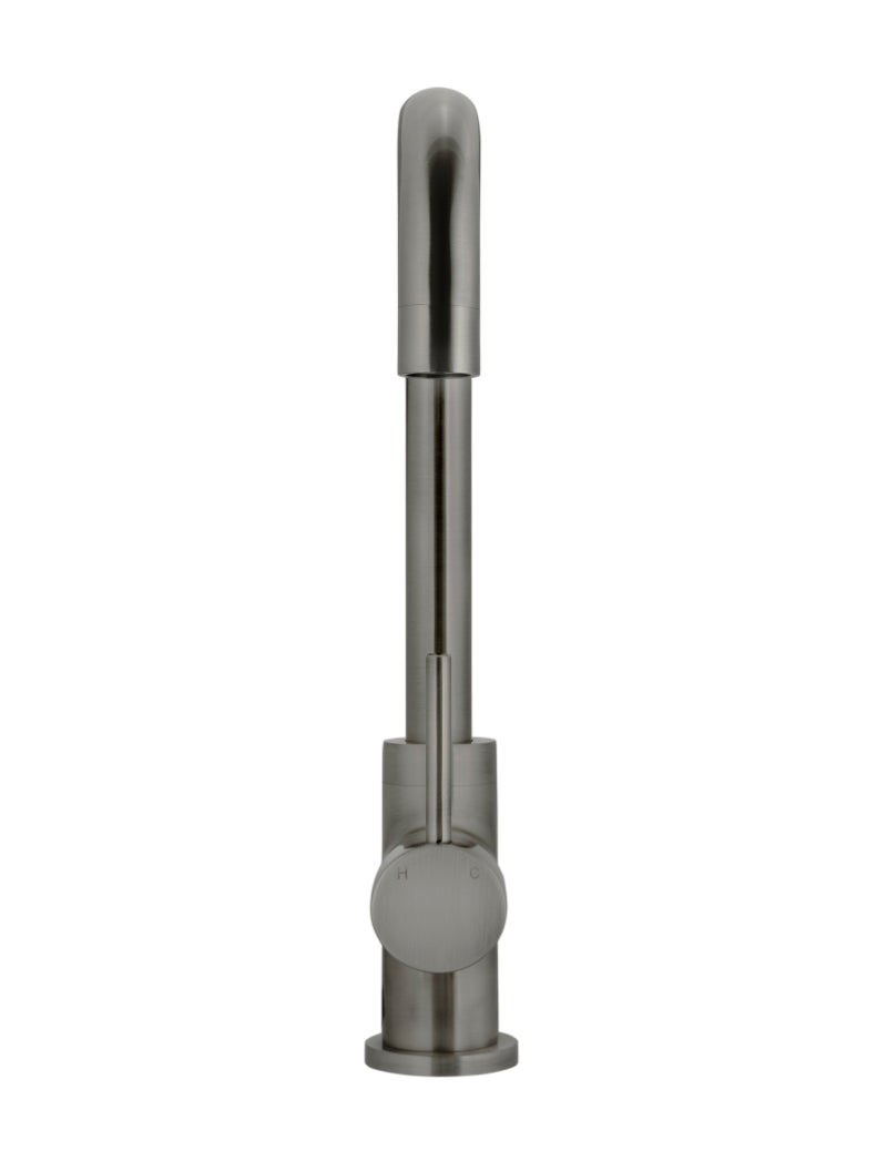 Round Kitchen Mixer Tap - Shadow
