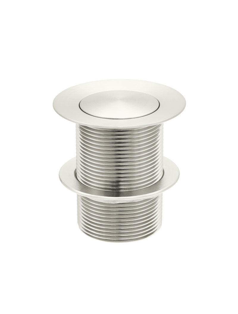 40mm Pop Up Waste - No Overflow / Unslotted - PVD Brushed Nickel