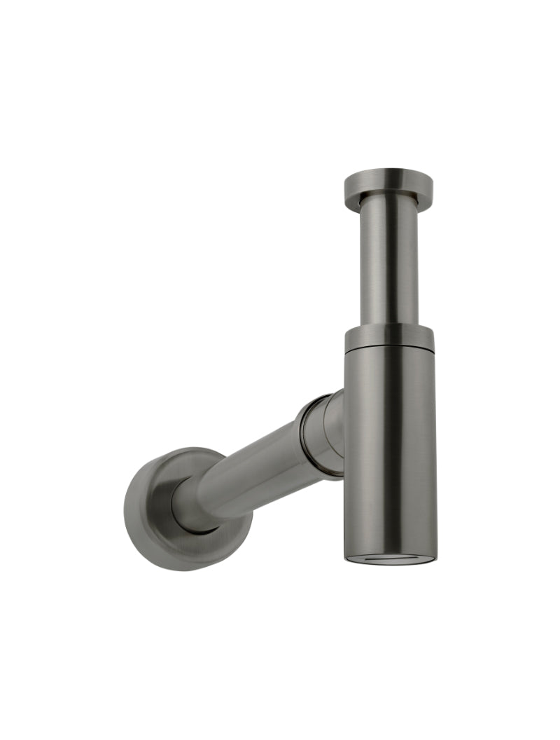 Round Bottle Trap for 32mm basin waste and 40mm outlet - Shadow