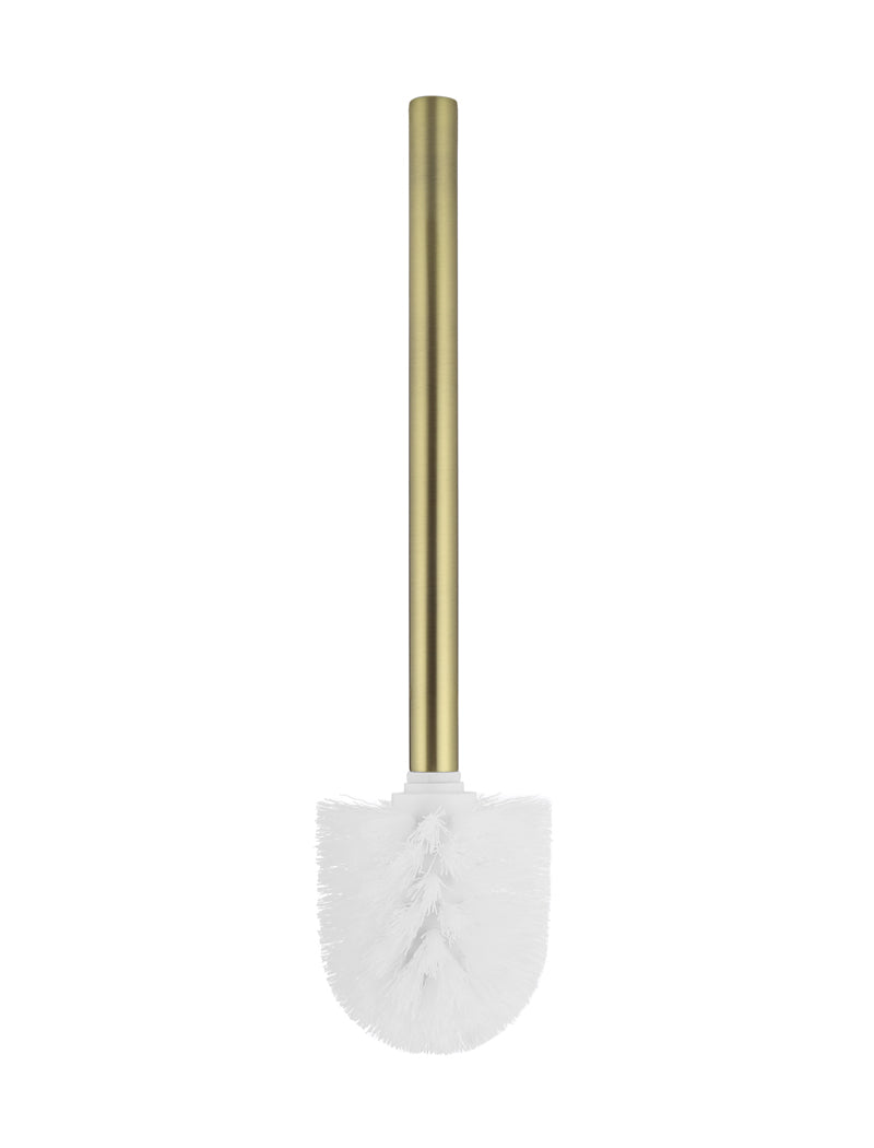 Round Toilet Brush & Holder - PVD Tiger Bronze