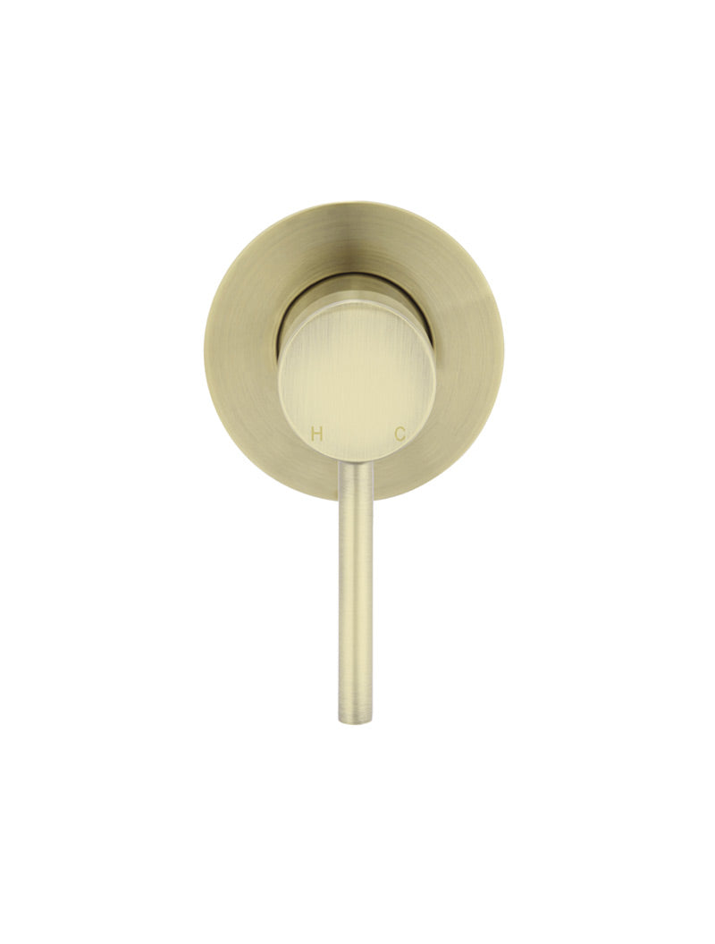 Round Wall Mixer - PVD Tiger Bronze