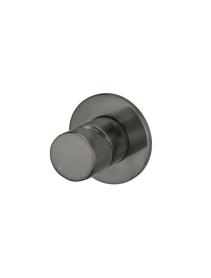Round Pinless Wall Mixer - Shadow